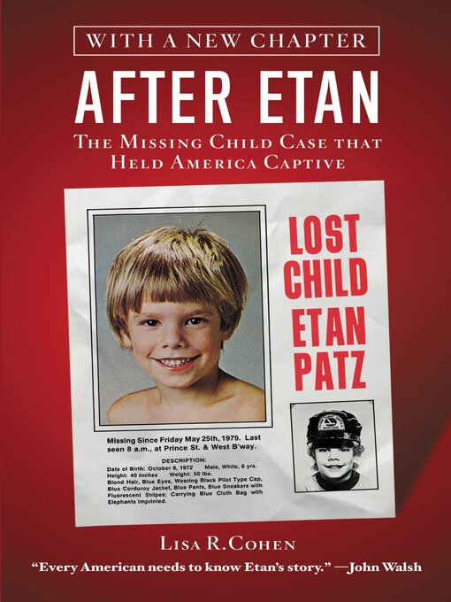 Title details for After Etan by Lisa R. Cohen - Wait list